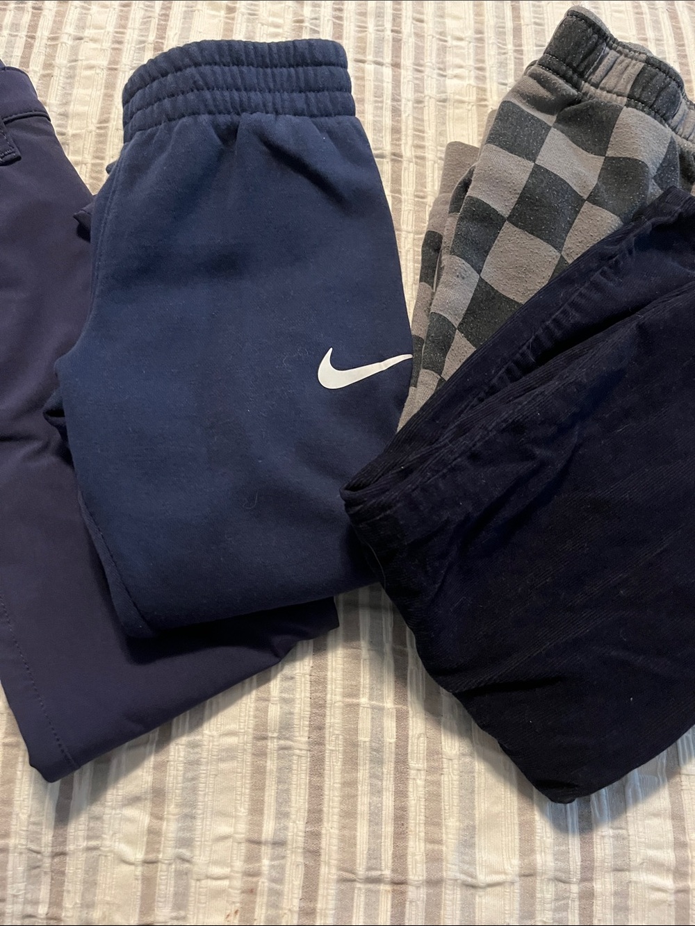 Florence Eiseman and Nike boys set of 4 pants. 4T